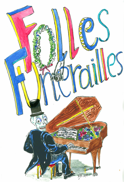 Dessin Alexis Folles Funrailles